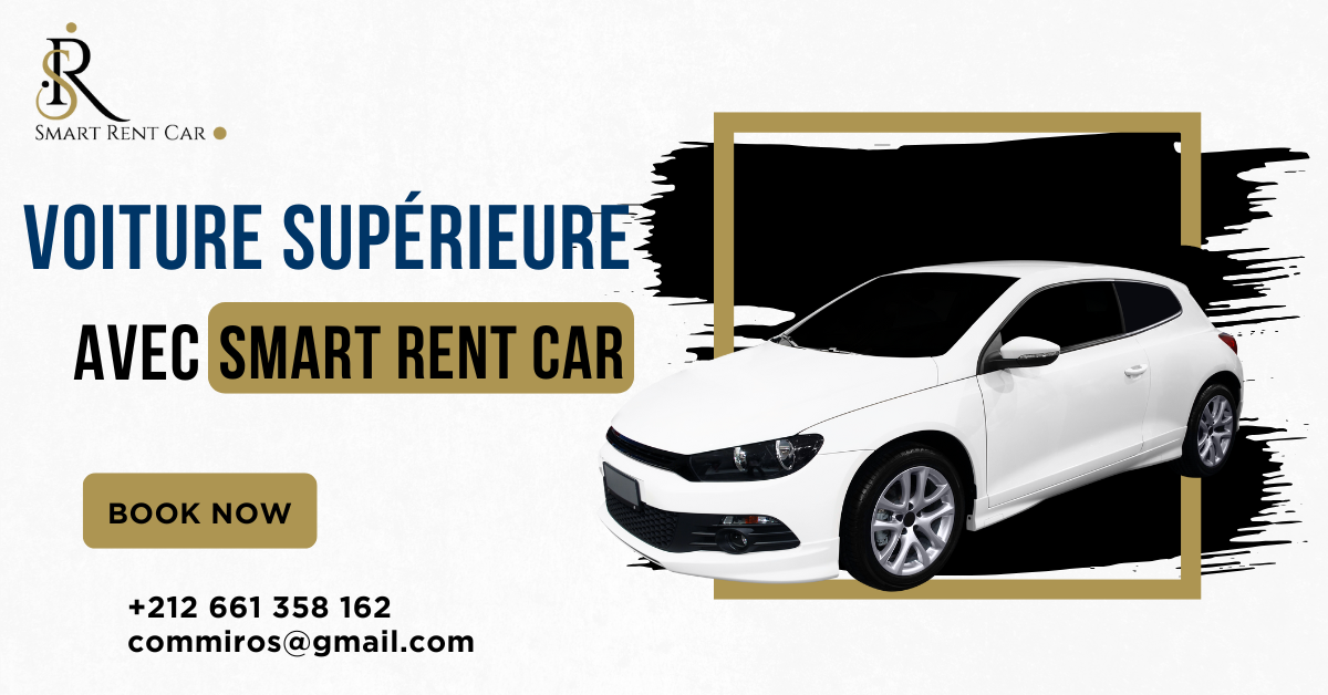 Client récupérant son véhicule de location avec Smart Rent Car à l'aéroport de Marrakech – service rapide et sans tracas.