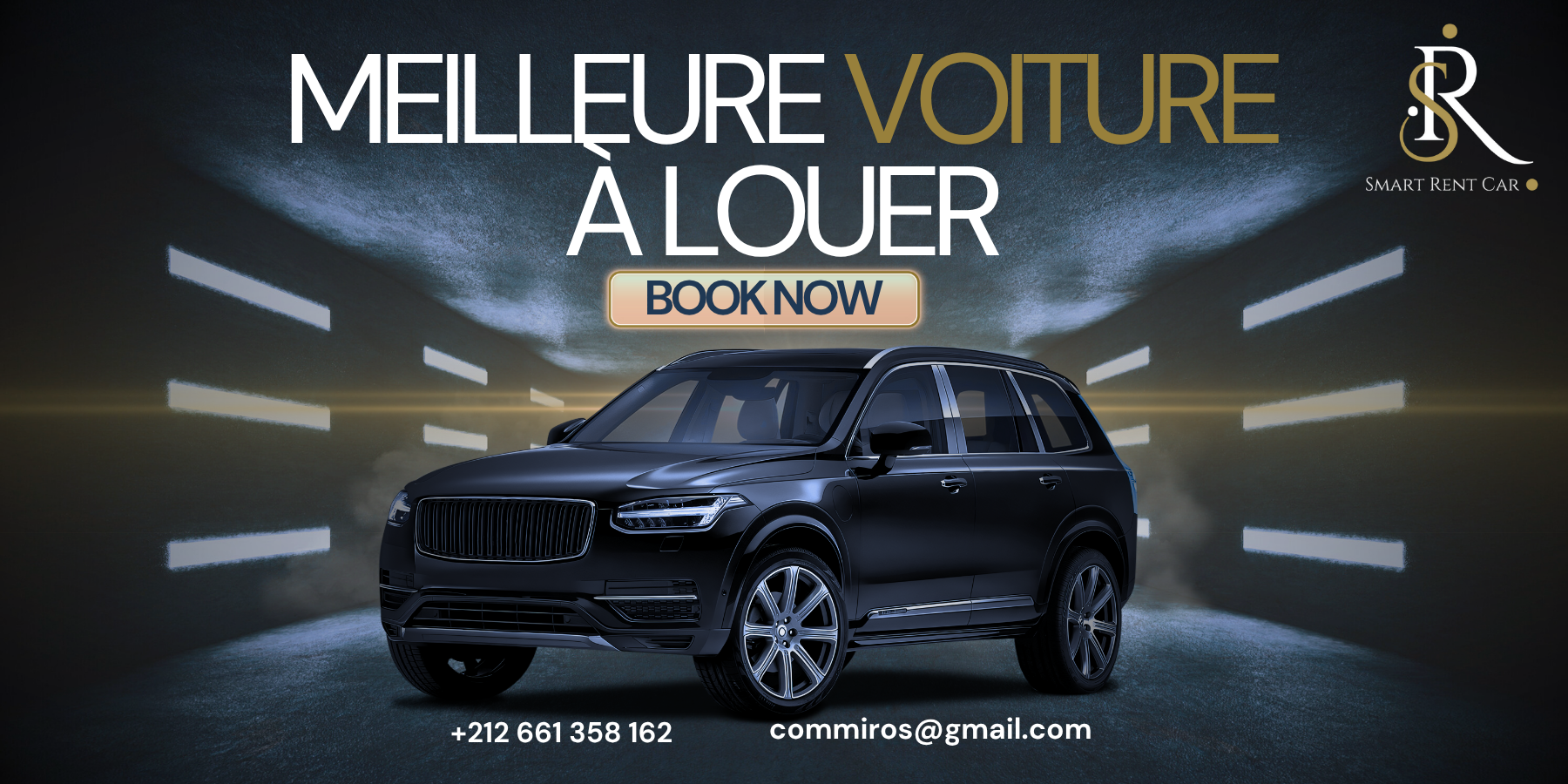 Voiture à louer à Marrakech – Smart Rent Car avec contact par téléphone et email pour une location voiture aéroport Marrakech rapide